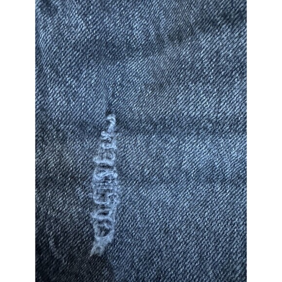 Made and Loved LOFT Jeans Women Black Curvy Straight Crop Size 2/26 High Rise - Picture 12 of 13